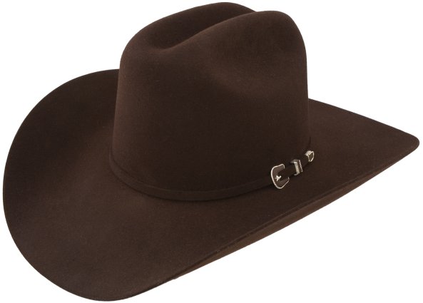 George Strait City Limits Brown Felt Hat